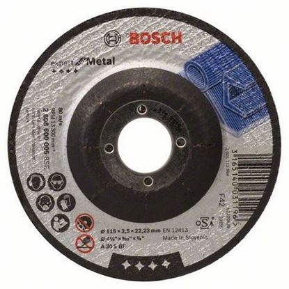 Снимка на Диск за рязане, A 30 S BF, 115 mm, 22,23 mm, 2,5 mm,2608600005