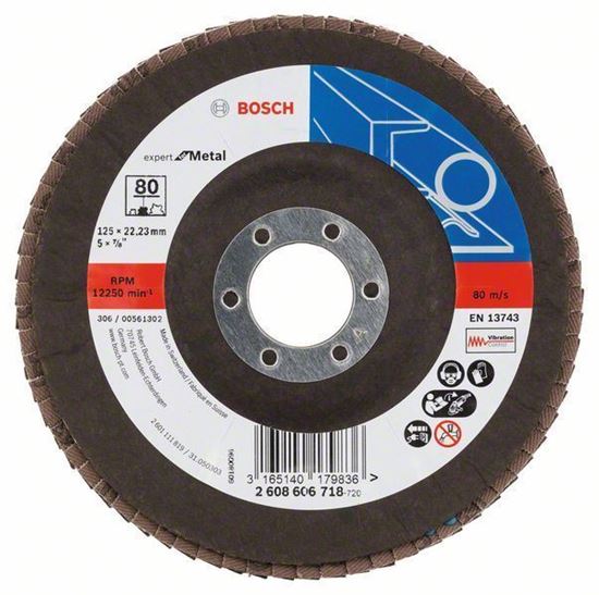 Снимка на Ламелен диск - конус;125 x 22,23 mm, P80;2608606718