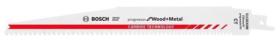 Снимка на Нож за саблен трион S 1156 XHM Progressor for Wood and Metal;228.5 mm;2608653100