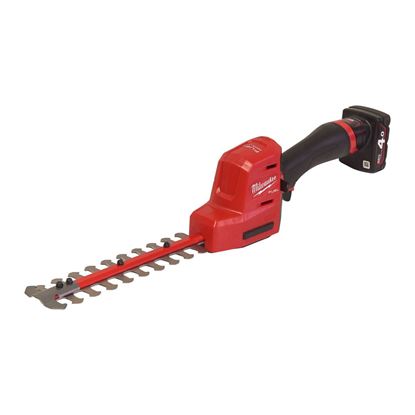 Снимка на Ак. ножица за жив плет 20см. Milwaukee M12FHT20-402,батерии 2x M12B4 4.0Ah, 4933479676