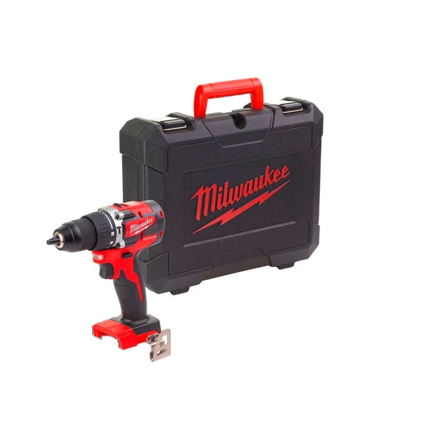 Снимка на Промо!Акумулаторен безчетков винтоверт Milwaukee M18CBLPD-0C,SOLO,куфар 