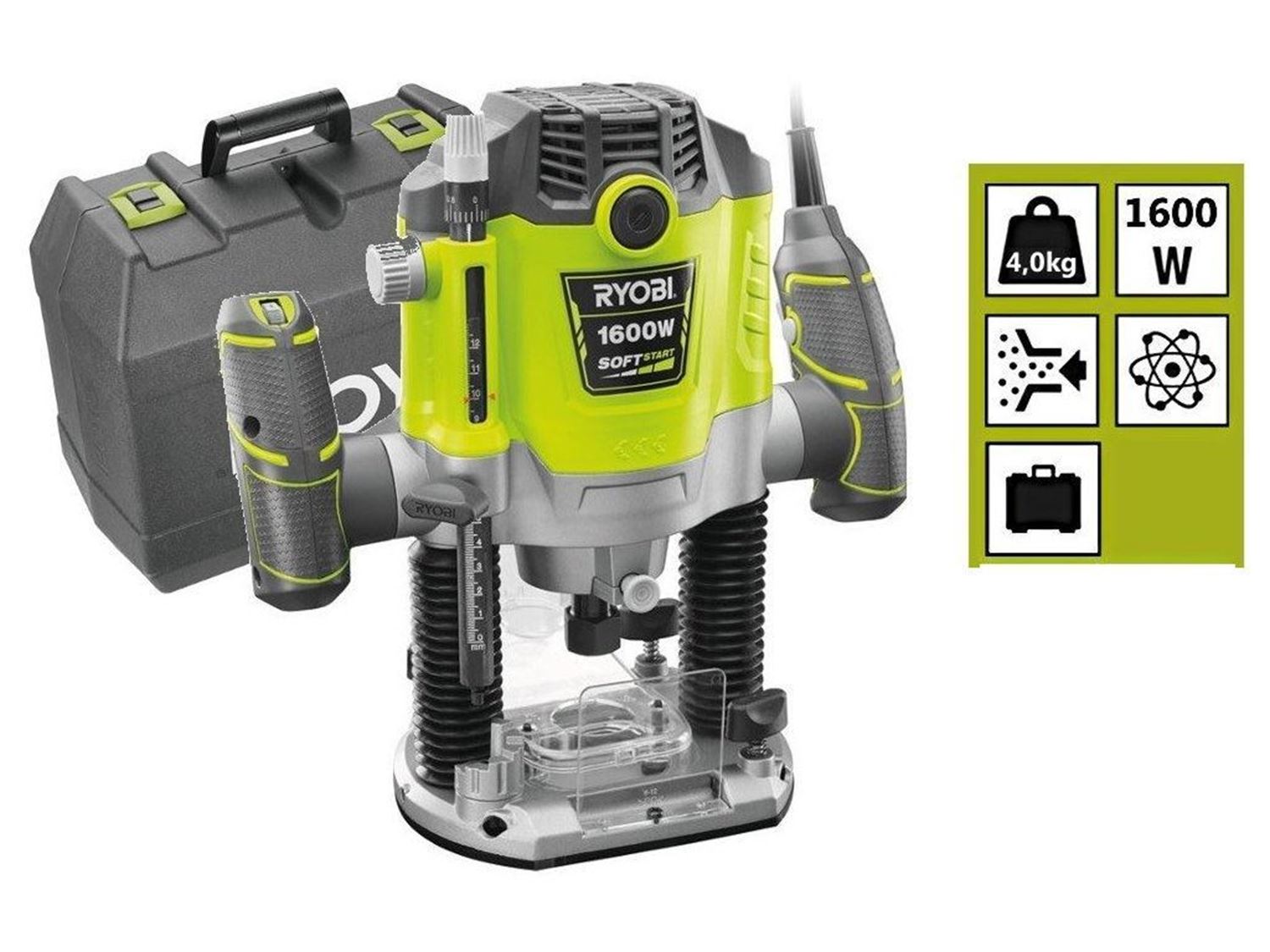 Снимка на Оберфреза Ryobi RRT1600P-K, 5133002606