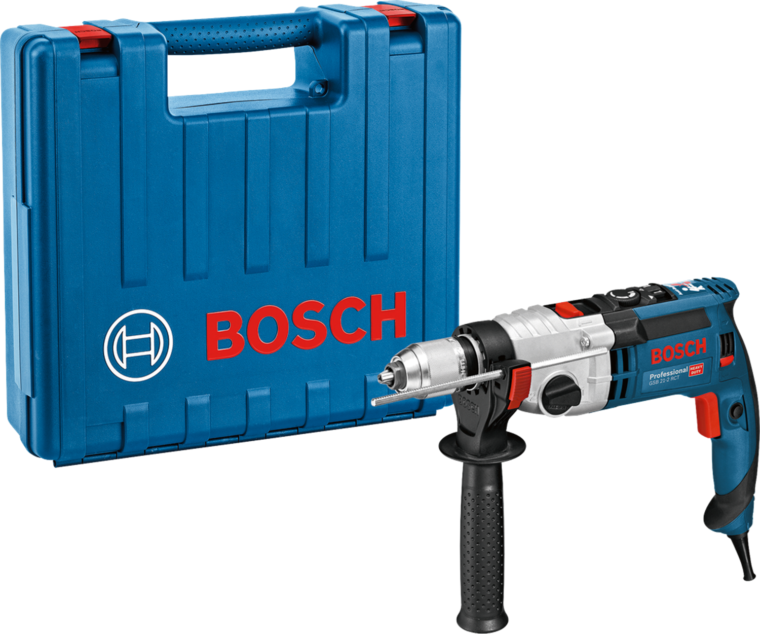 Снимка на Двускоростна ударна бормашина Bosch GSB 21-2 RCT 060119C700