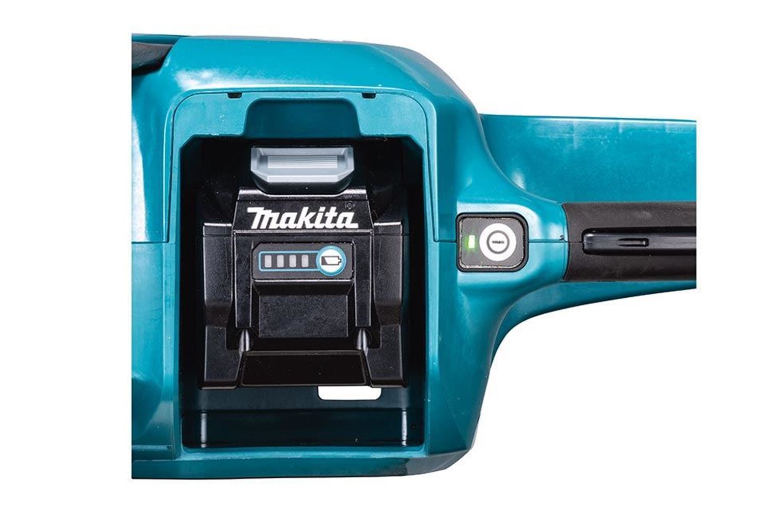 Снимка на Акумулаторен верижен трион Makita UC013GT101,40V,450 mm,0-25.5 m/s,7.4 kg,Бат. 1Х BL4050 5.0Ah, DC40RA К-Кт