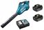 Снимка на Акумулаторна въздуходувка Makita DUB362Z,18V+18V, 54 m/s, 13.4 m³/min, Бат. 2Х BL1860B 6.0Ah, DC18RC к-кт