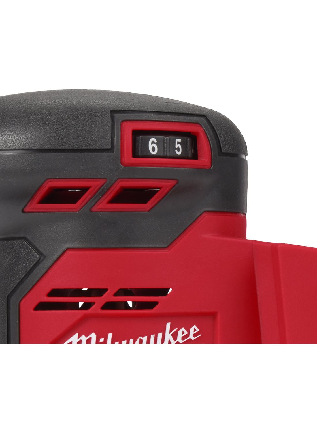 Снимка на Акумулаторен виброшлайф Milwaukee M18BQSS-502B, бат. 2бр.x M18B5 5.0Ah, зар. M12-18C, чанта, 4933479967