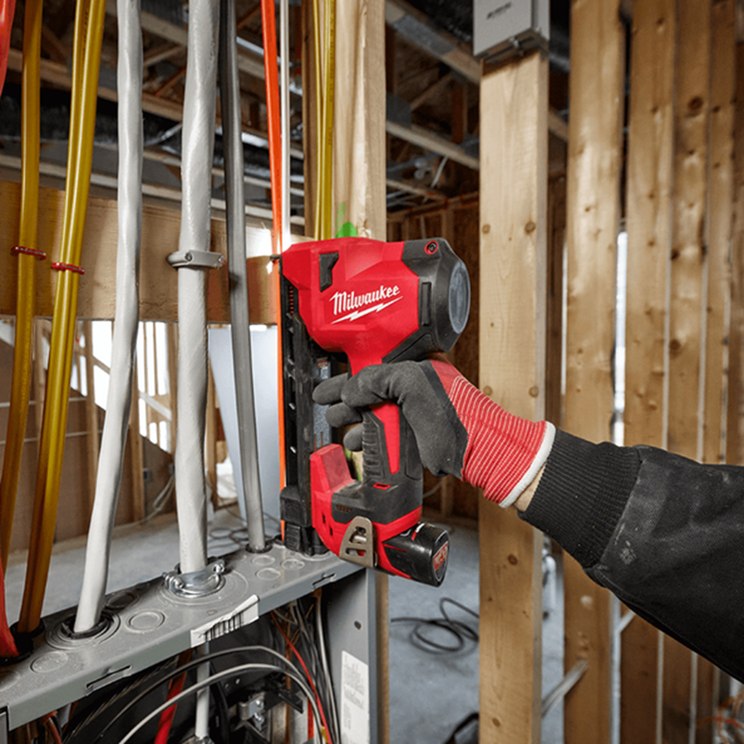 Снимка на Акумулаторен такер за кабели Milwaukee M12BCST-0, Solo, 4933480488