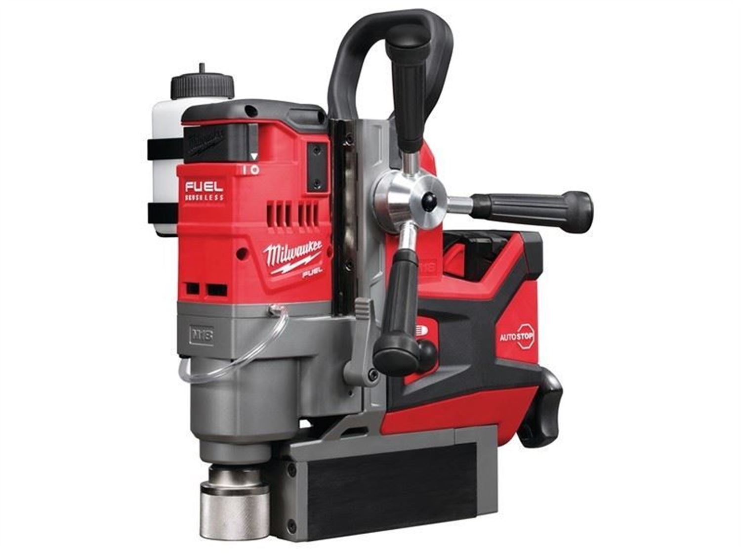 Снимка на Акумулаторна магнитна бормашина MILWAUKEE M18 FMDP-502C, 2 Батерии X 5Ah, 18V, Зарядно + Куфар, 4933451012