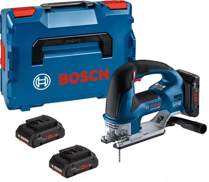 Снимка на Акумулаторен прободен трион GST 18V-155 BC,2x4.0Ah батерии,L-Boxx,Bosch,06015B1002