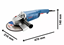 Снимка на Ъглошлайф GWS 2000 J,плавен старт,RestartProtection,Bosch,06018F2000