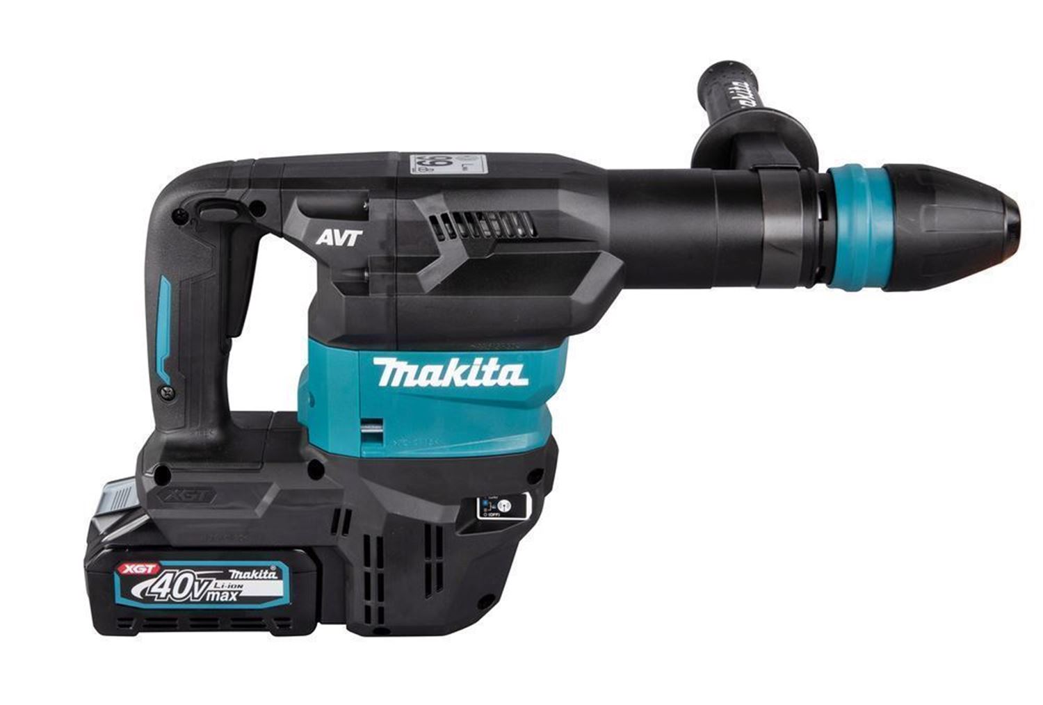 Снимка на Aкумулаторен къртач Makita HM001GM201,SDS-Max,9.4J,XGT,бат.2 x 4.0Ah 40V