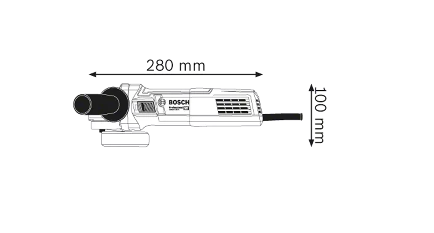 Снимка на Ъглошлайф GWS 9-125+Диск,Bosch,0601396123