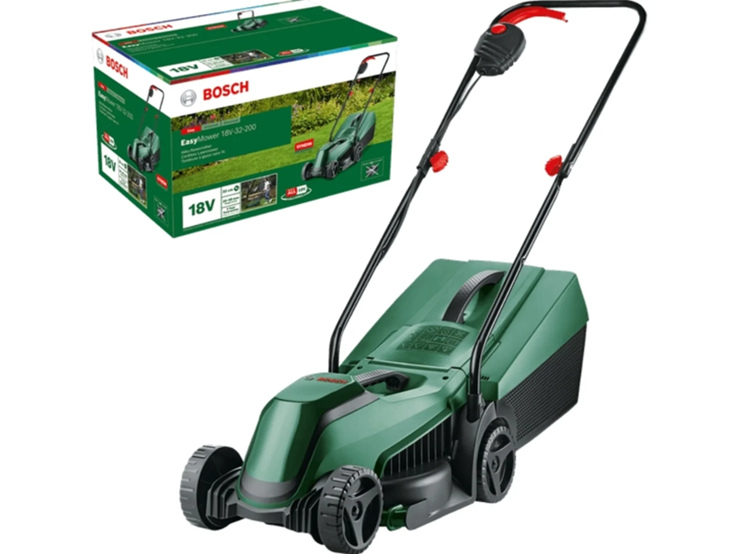 Снимка на Акумулаторна косачка Easy Mower 18V-32-200,(само машина),Bosch,06008B9D01