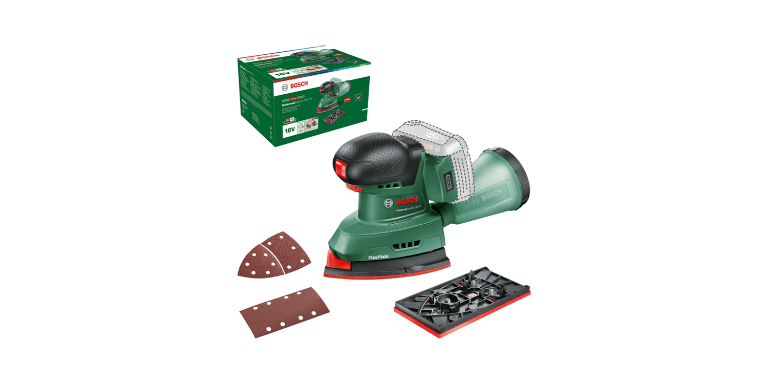 Снимка на Акумулаторен мултишлайф UniversalSander 18V-10,Solo,06033E3100,Bosch