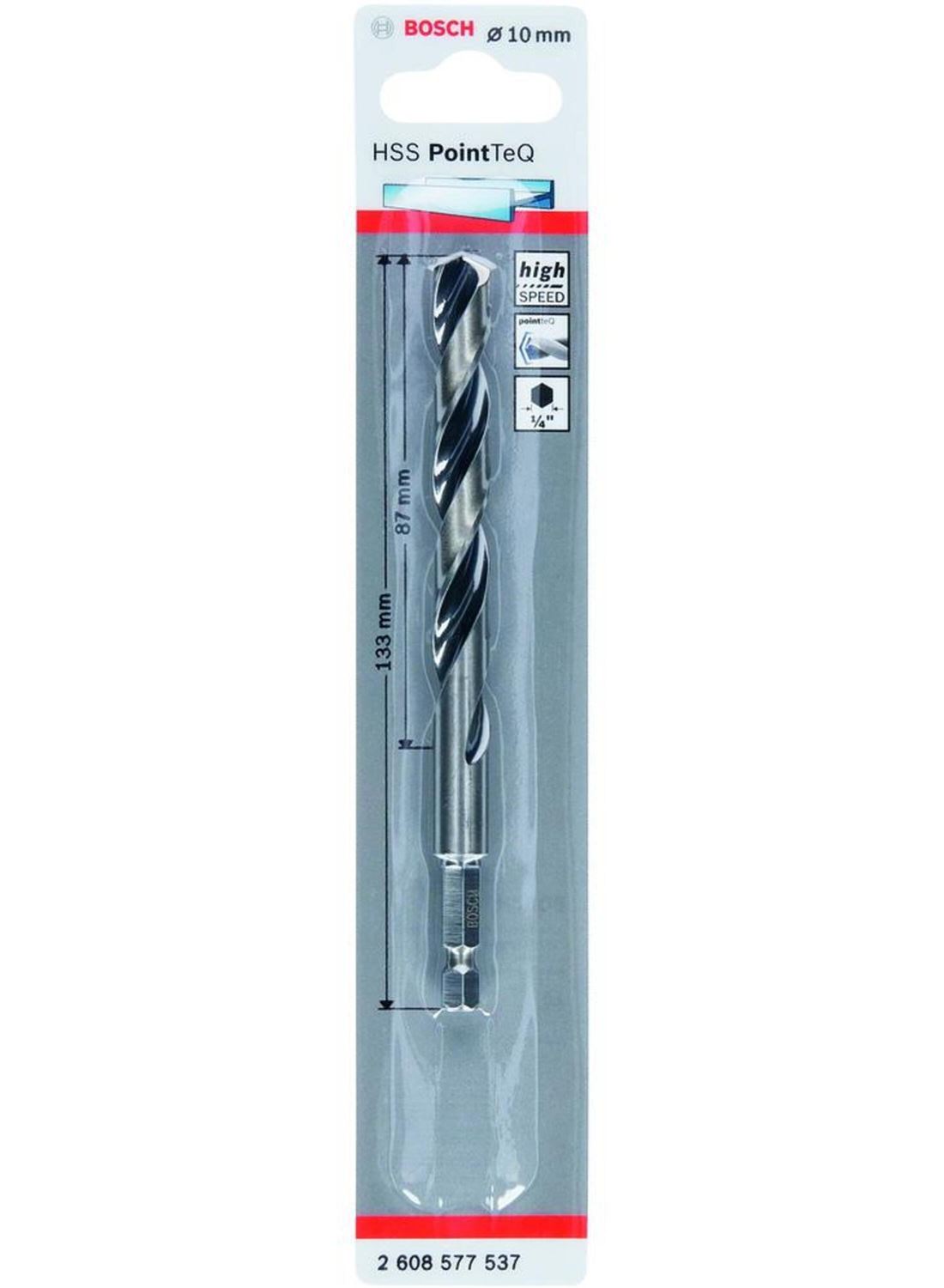 Снимка на Свредло HSS PointTeQ Hex 10.0mm,2608577537,Bosch