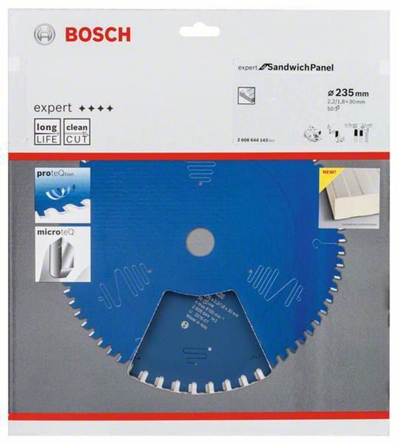 Снимка на Диск за циркуляр Expert for Sandwich Panel 235x30x2,2 mm,2608644143,Bosch