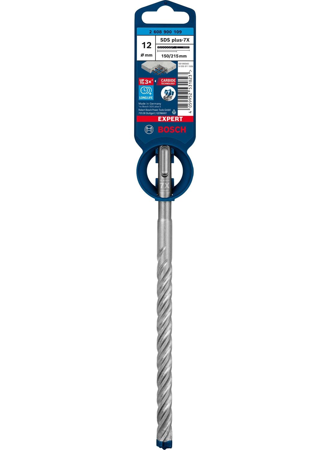 Снимка на EXPERT Свредло SDS plus 7X 12x150x215 mm,2608900109,Bosch
