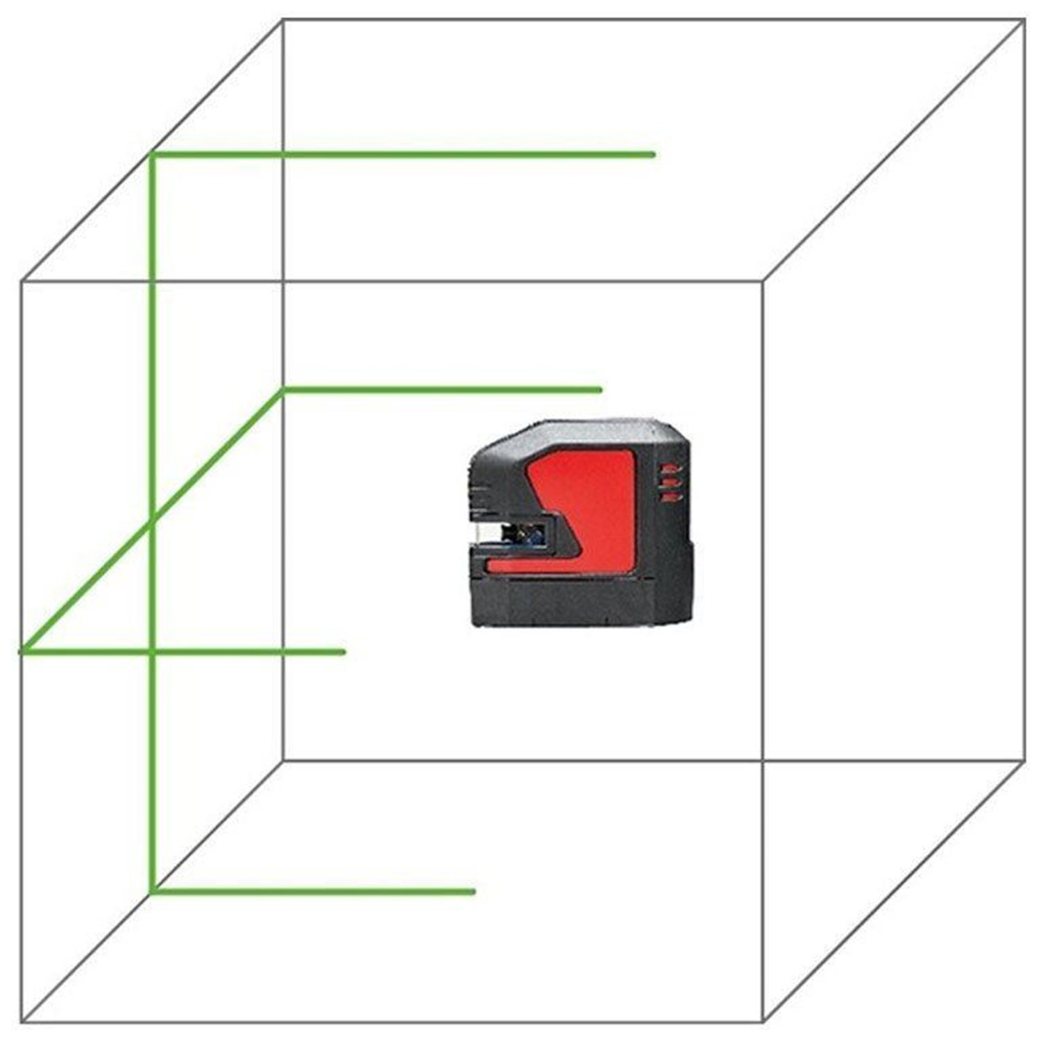 Снимка на Самонивелиращ се зелен лазер с кръстосани линии LINO L2G-1,864420,Leica