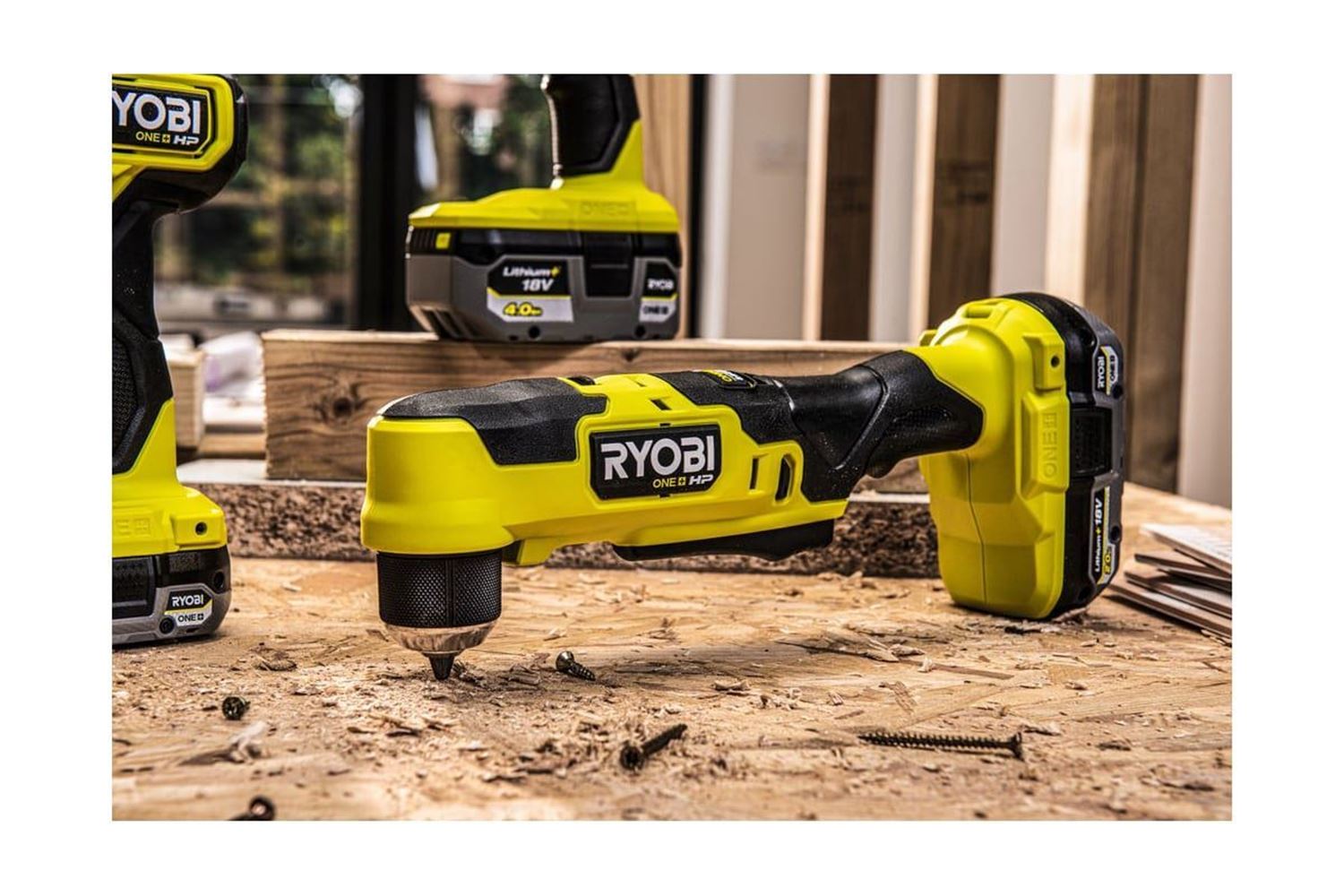 Снимка на Акумулаторна ъглова бормашина RAD18C-0,5133004949,Ryobi