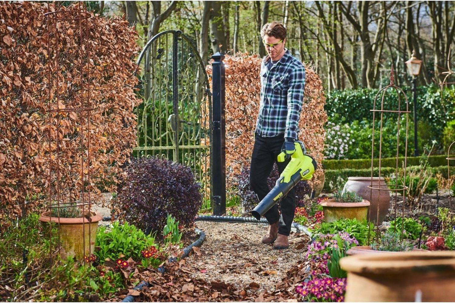 Снимка на Акумулаторна духалка за листа RY18BLXC-0,5133005355,Ryobi