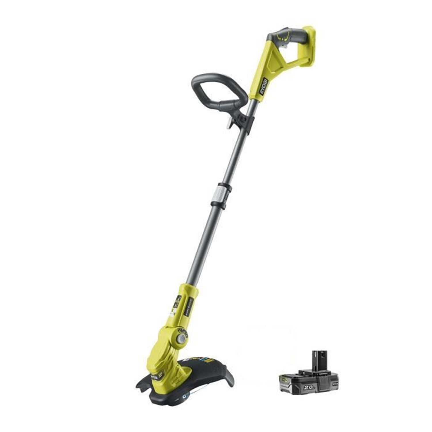 Снимка на Акумулаторен тример 1 батерия 2.0Ah RLT183220S, 18V, 30 sm,5133005963,Ryobi