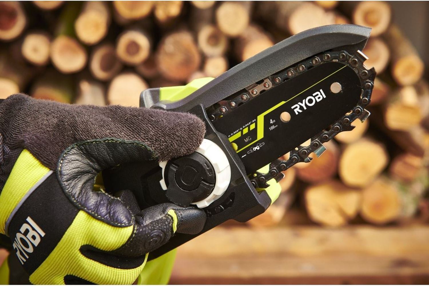 Снимка на Акумулаторна резачка за клони RY18PSX10A-0, 18V, 6 м/сек, 10 sm,5133005433,Ryobi