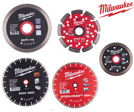 Снимка за категория Диамантени дискове MILWAUKEE