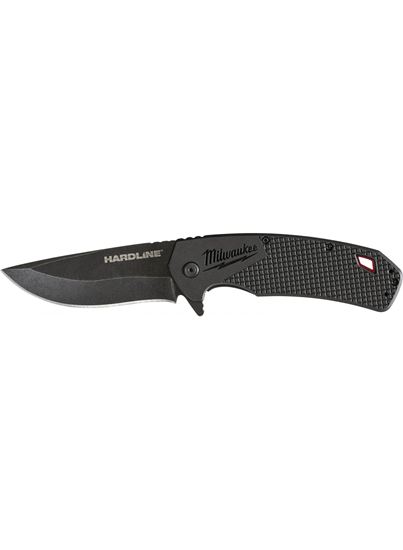 Снимка на Сгъваем нож HARDLINE FOLDING SMOOTH 89 mm,4932492453,Milwaukee