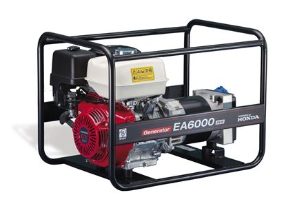Снимка на Генератор монофазен EA6000 AVR, 6.0 kVa, Honda