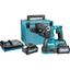 Снимка на Акумулаторен комбиниран перфоратор MAKITA XGT HR003GM201,40V