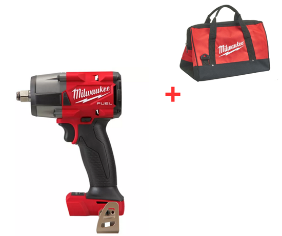 Снимка на Акумулаторен гайковерт Milwaukee M18FMTIW2F12-0,SOLO,18V+ ЧАНТА