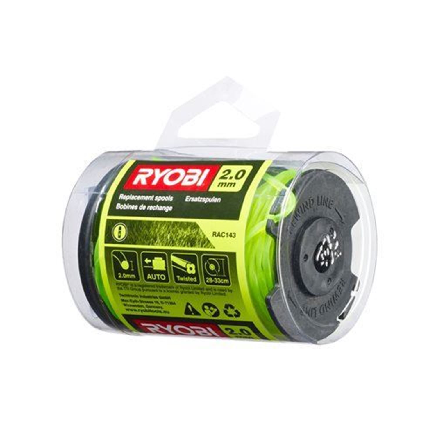 Снимка на Макара с корда 2.0 mm RAC143 за тример RLT36, 5132002770, Ryobi