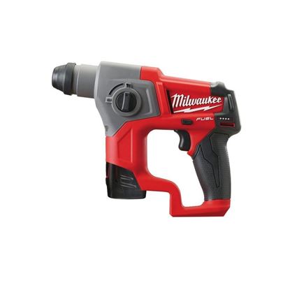 Снимка на Акумулаторен перфоратор SDS-PLUS  M12CH-202X, 12V, 2X2 AH, 1.1 J, 4933446046, Milwaukee