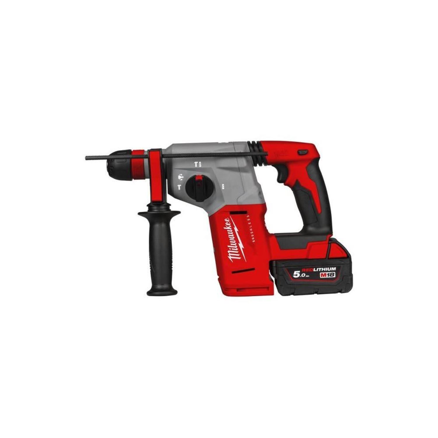 Снимка на Акумулаторен перфоратор SDS-PLUS MILWAUKEE M18BLHX-502X, 18V, 2X5 AH, 2.3 J,  4933478892