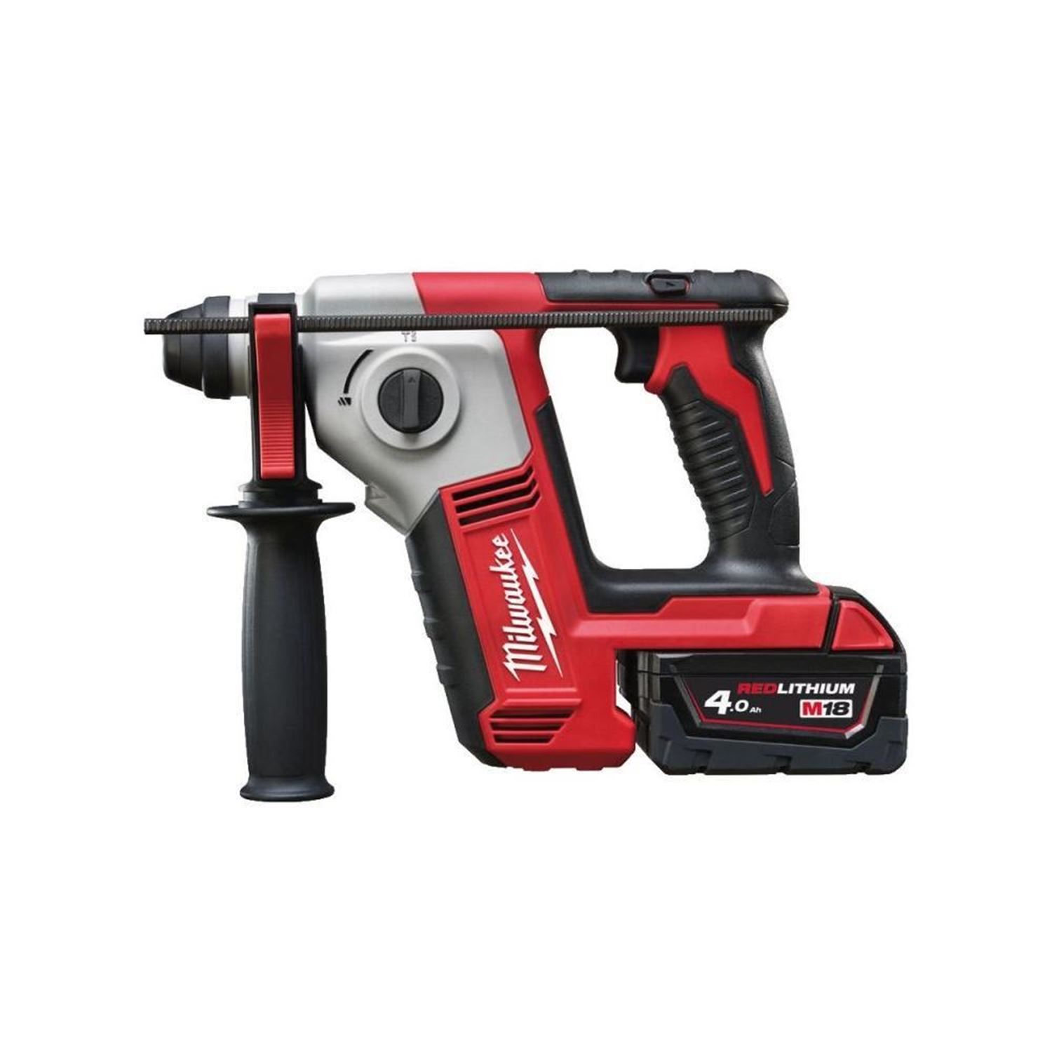 Снимка на Акумулаторен перфоратор SDS-PLUS MILWAUKEE M18BH-402C, 18V, 2X4 AH, 1.2 J, 4933443330, Milwaukee