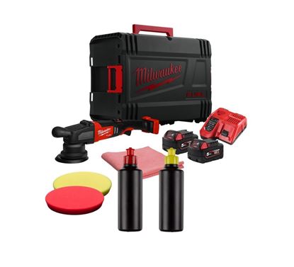 Снимка на Акумулаторна полирмашина M18FROP15-502X KIT, 18V, 2X5 AH, 4933492352, Milwaukee