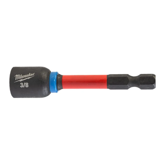 Снимка на Накрайник за глух ключ SHOCKWAVE 3/8"x65 mm, 4932492440, Milwaukee