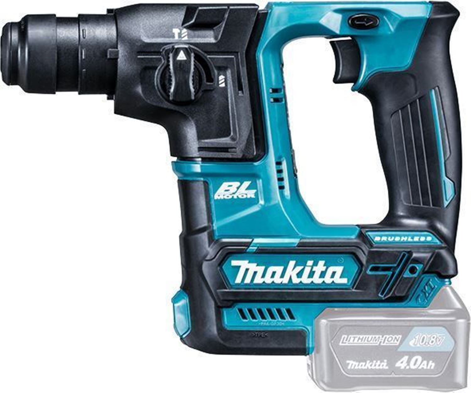 Снимка на Акумулаторен перфоратор 10.8V, 16mm, HR166DZ, Makita