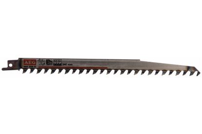 Снимка на Нож за саблен трион HCS 240x8.5 mm 2 бр., 4932323804, AEG