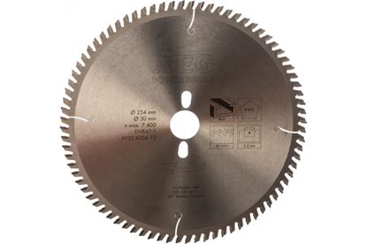 Снимка на Циркулярен диск 254x30 mm 80 teeth, 4932430472, AEG