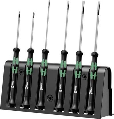 Снимка на Отвертки WERA 2035/6 A Screwdriver set and rack за електротехници;5118150001