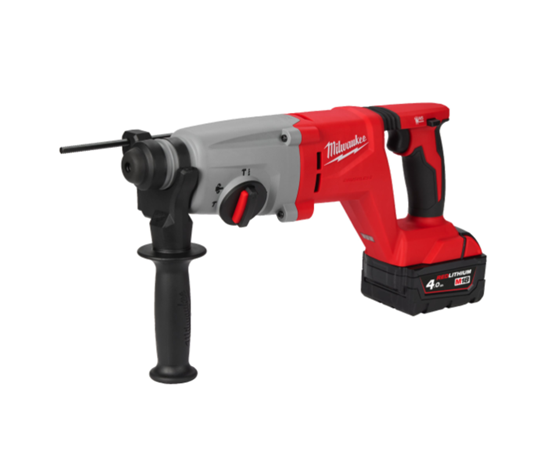 Снимка на Акумулаторен безчетков перфоратор MILWAUKEE M18BLHACD26-402X, 2 батерии х 4 Ah, 18V, Зарядно + Куфар, 4933492480