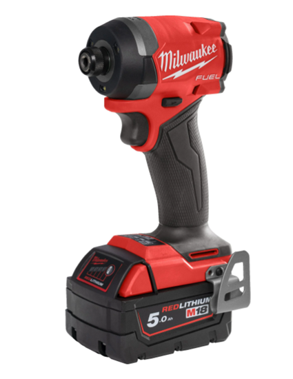 Снимка на Акумулаторен винтоверт MILWAUKEE M18FID3-502X, 2 Батерии X 5Ah, Зарядно, Куфар, 4933479865