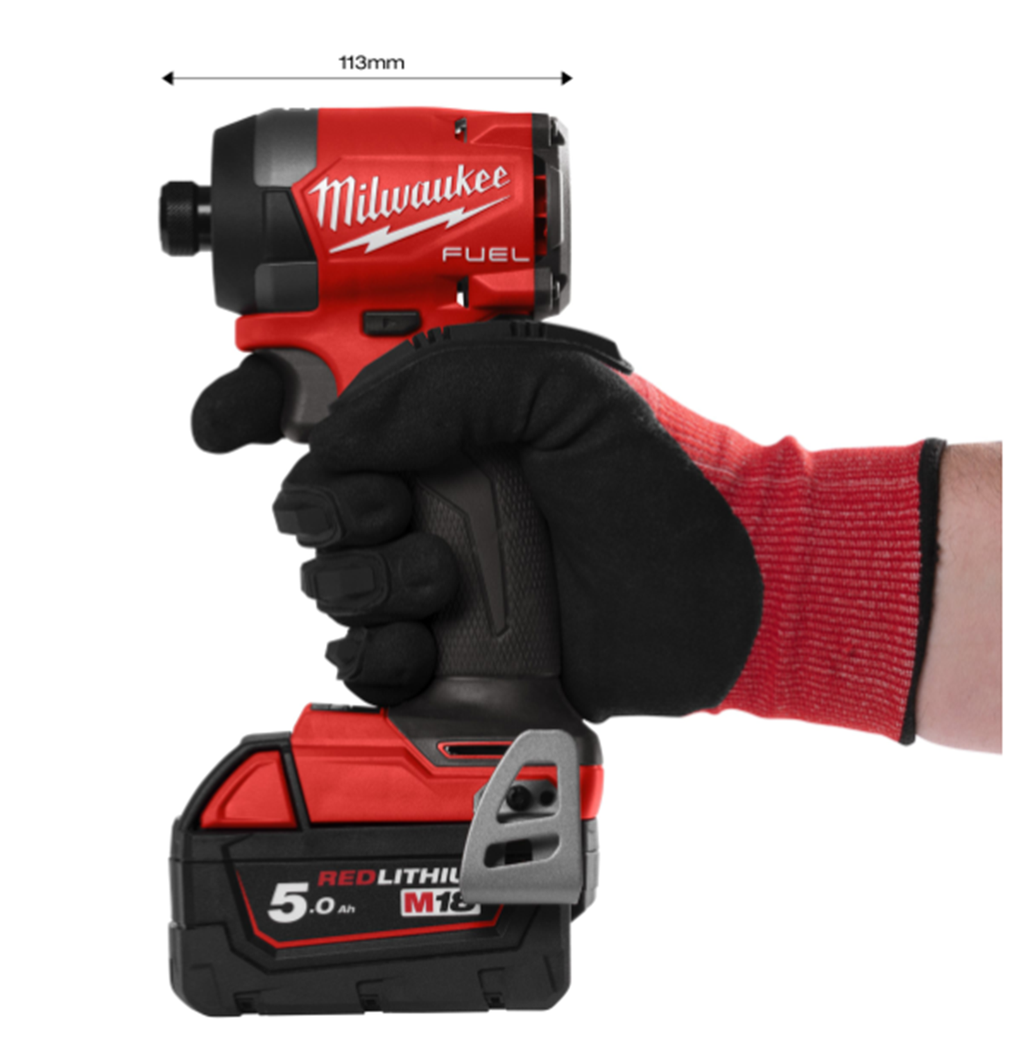 Снимка на Акумулаторен винтоверт MILWAUKEE M18FID3-502X, 2 Батерии X 5Ah, Зарядно, Куфар, 4933479865