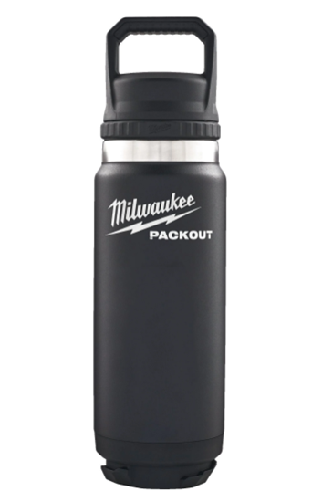 Снимка на Термос бутилка MILWAUKEE PACKOUT 710 ml, Черна, 4932493466