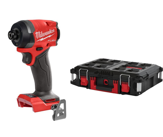 Снимка на Акумулаторен винтоверт MILWAUKEE M18FID3-0P, Solo, Packout Куфар
