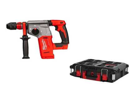 Снимка на Акумулаторен перфоратор MILWAUKEE SDS-PLUS M18BLHX-0P, 18V, 2.3 J, SOLO, 4933478891, Packout