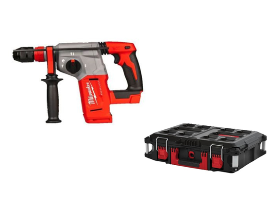 Снимка на Акумулаторен перфоратор MILWAUKEE SDS-PLUS M18BLHX-0P, 18V, 2.3 J, SOLO, 4933478891, Packout