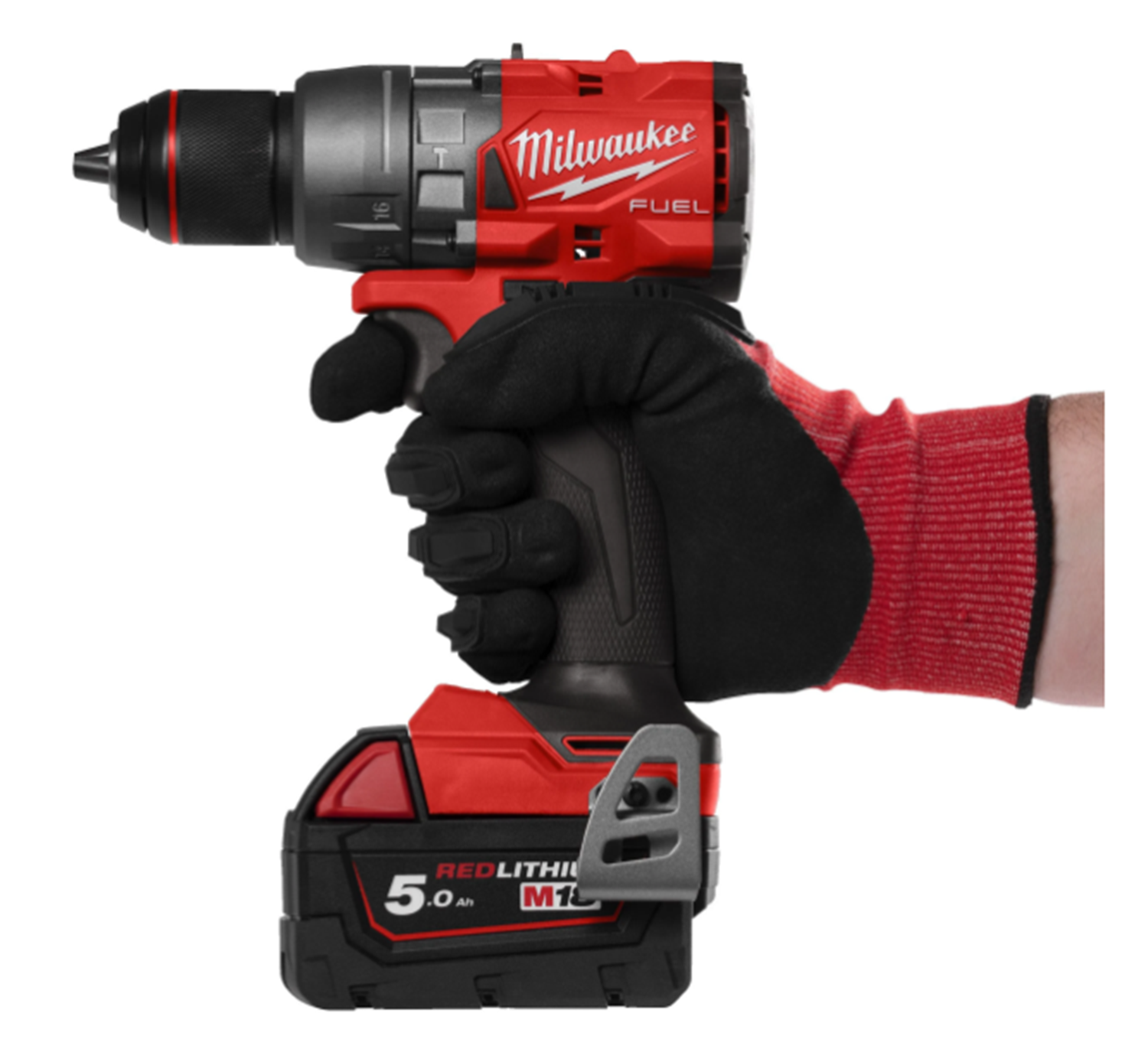 Снимка на Акумулаторна ударна бормашина MILWAUKEE M18FPD3-502P, 2 Батерии X 5Ah, 18V, Зарядно, Packout