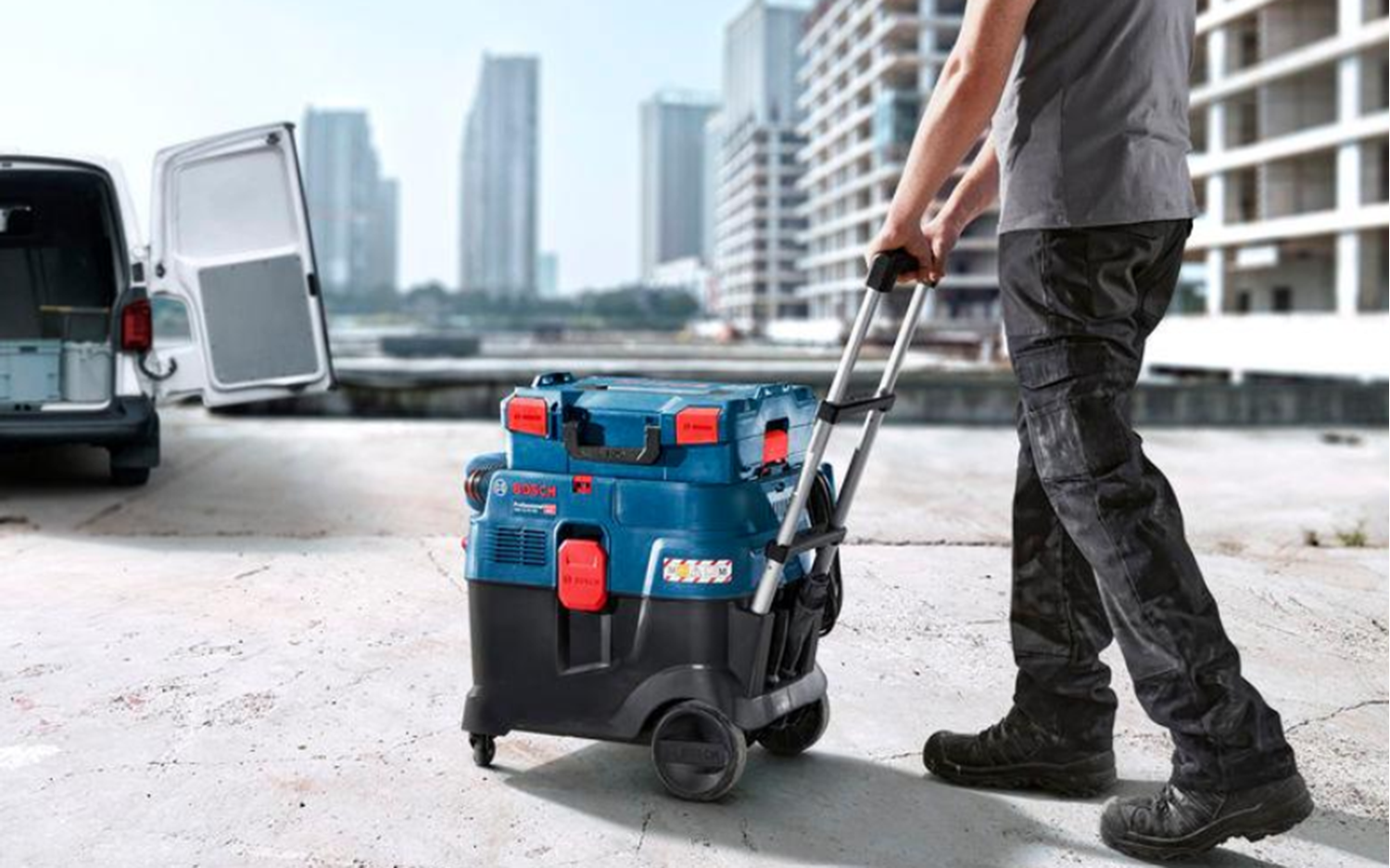 Снимка на   Универсална прахосмукачка BOSCH GAS 12-40MA, 06019M0120